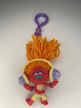 Trolls DJ Zuki Mega Keychain